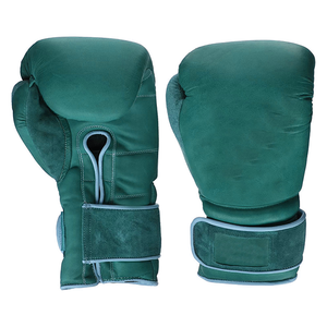 Gants de boxe en cuir PU de qualité supérieure, à lacets, unisexes, pour l'entraînement de boxe, les arts martiaux et le sparring. - Product Image 3