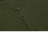 เสื้อเชิ้ตแขนยาวคอวีผู้ชาย สีเขียวมะกอกล้วน ผ้าฝ้าย 100% ระบายอากาศได้ดี ผ้าป๊อปลิน แขนยาวเต็มตัว เหมาะสำหรับใส่ในฤดูใบไม้ร่วง - Product Image 4