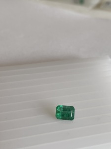 Esmeralda Natural de Calidad AAA de 2.18 Quilates, Corte Octogonal 9x6.5x5 MM, Facetada, Suelta, Verde, Gema Preciosa Auténtica para la Elaboración de Anillos - Product Image 3