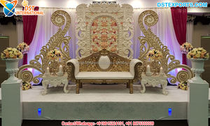 Royal Wedding Mandap Decor Paneles de elefante Decoración DE BODA FRP Elephant Face Paneles de elefante FRP de nuevo diseño - Product Image 5