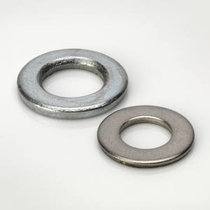 Rondelle plate ISO 2016, ISO 7089, DIN 125, DIN 9021, DIN 7093, DIN 440, plate, noire, finition zinguée, galvanisée à chaud - Product Image 6