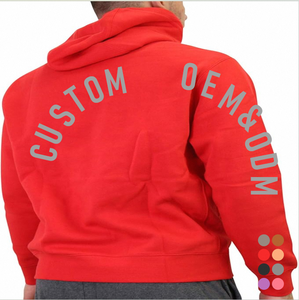 Survêtements streetwear unisexes en molleton 100% coton 350 g/m² coupe ample pour homme, impression numérique de logo personnalisé, sweats à capuche oversize pour l'hiver - Product Image 2