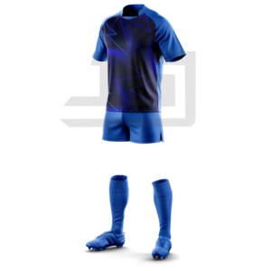 Conjunto de Camiseta y Pantalones Cortos Deportivos Personalizados para Equipos de Rugby, Tejido Transpirable de Primera Calidad, Antibacteriano y Ecológico para Partidos de Liga - Product Image 4