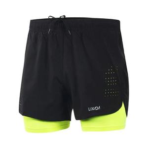 Sports Quick Drying Drawstring Nonwoven Double-<b>layer</b> Shorts Men's Women's Running Beach Sweat Absorbent Breathable ODM - Product Image 2