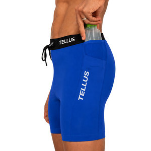 Custom Wholesale Mens Solid Canvas Performance <b>Compression</b> <b>Shorts</b> Quick Dry Tight Stretch Sports Underwear for Fitness & Gym - Product Image 1