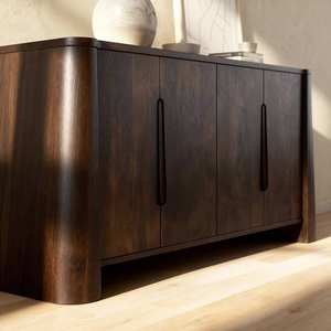 Buffet en bois de mangue foncé Vandana Stellar Lunaris - Product Image 3
