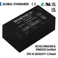 Alimentation électrique Mornsun LD40-23B15R2 15V 2.66A AC/DC, alimentation réglable, alimentation 36V, 85-305VAC, isolation 4200VAC