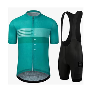 Ensemble de vêtements de cyclisme personnalisés avec logo, maillot et short de vélo de route hautement élastiques, uniforme de cyclisme professionnel fabriqué au Pakistan - Product Image 6