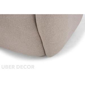 Varina เก้าอี้360หมุนได้แบบโค้งที่ทันสมัยพร้อมเบาะนั่งแบบลึกและเบาะนุ่มสำหรับห้องนั่งเล่น - Product Image 2