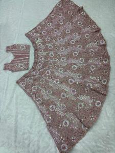 Lehenga Georgette Premium de Boutique India, Lehenga de Diseñador Estilo Bollywood, para Fiestas y Bodas, el Más Vendido, Prenda Festiva Moderna para Mujer - Product Image 3