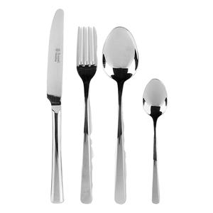 Articles de fête ustensiles de cuisine couverts argenterie ensemble de cuillères à café ensemble de couverts de mariage en acier inoxydable de qualité supérieure couleur argent - Product Image 2