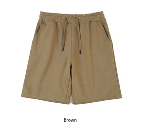 Shorts Bermuda Décontractés pour Hommes en Toile Lourde 240G, Impression Sérigraphique Personnalisée avec Logo OEM, Prix Usine Chine Bangladesh, Livraison Rapide - Product Image 2