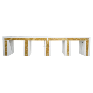 MDF Vietnam Eco-Friendly Plywood Modern Customized Color Durable Fashionable <b>Nail</b> <b>Tables</b> With Dust Collector - Product Image 2