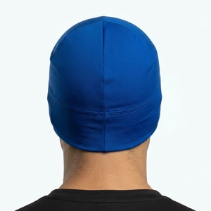 Men's <b>Blue</b> <b>Beanie</b> Hat Knit Cuffed Winter Cap Unisex Streetwear Skull Cap Custom Logo Wholesale Fashion Accessory - Product Image 2