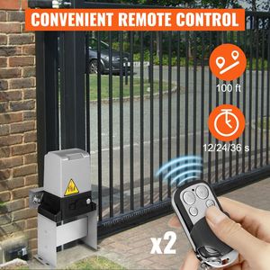 Apriporta Automatico Scorrevole Moderno da 3300 libbre con Sensore a Infrarossi per Vialetti di Ville, Scuole e Magazzini - Product Image 4