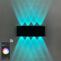 Applique murale Led RGBW couleur rêveuse, décoration de chambre, chevet, atmosphère d'ambiance, applique murale, allée, couloir, balcon, porte