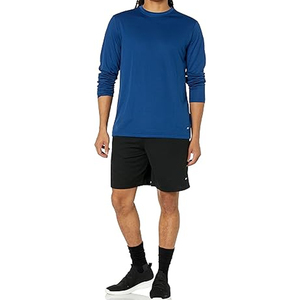 T-shirt à manches longues pour homme style athleisure, logo personnalisé, tissu doux, vêtements de sport professionnels pour la salle de sport, nouveau modèle 2026 - Product Image 4