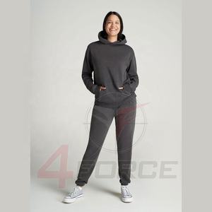 High Quality Women's Casual Pullover Hoodies Long <b>Sleeve</b> Slim Fit Polyester Cotton Sweatshirts Custom Logo Street Breathable - Product Image 4