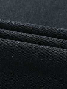 Jeans noirs décontractés pour hommes AAFII IMPEX, coupe droite, taille élastique, 100 % coton, écologiques - Product Image 4
