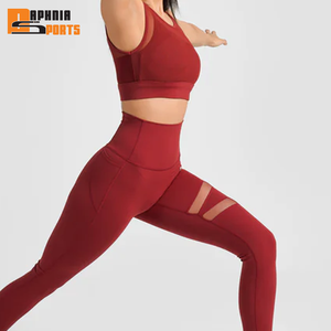 Leggings de sport pour femme sur mesure de haute qualité, séchage rapide, taille mi-haute, respirants, style décontracté pour la gym - Product Image 3