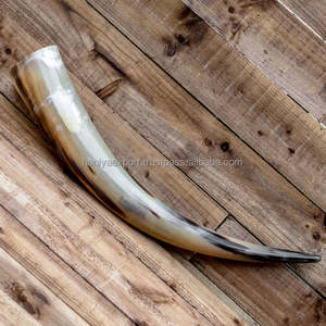 Fait à la main véritable XL corne de buffle Viking corne à boire avec support, cadeau pour lui elle, cadeau de Noël, cadeau pour les amateurs de bière - Product Image 6