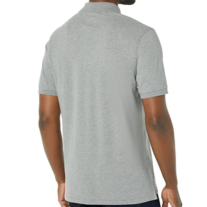T-shirt polo de luxe de style européen pour hommes, en coton doux, vêtements décontractés élégants, broderie personnalisée, vente en gros - Product Image 4