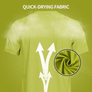 T-shirt de sport léger, personnalisé, à séchage rapide, anti-plis, pour la course, la gym et l'entraînement musculaire pour hommes - Product Image 4