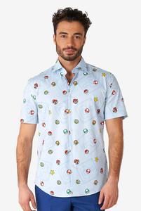 Camisa de Hombre con Estampado de Jungla Hawaiana, Manga Corta, Casual, con Botones, para Playa, Vacaciones Tropicales, Colorida, de Algodón, para Verano - Product Image 2