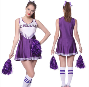Tenue de cheerleading élégante pour filles avec logo personnalisé pour les événements scolaires et les fêtes - Product Image 1