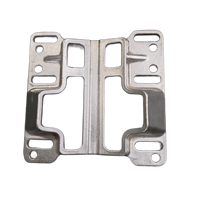 Support de montage en aluminium usiné CNC sur mesure de haute qualité, conception multi-fentes, pièces de précision pour machines, assemblage de composants OEM