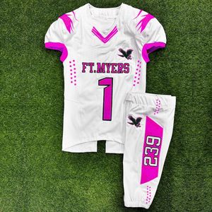 2026 New Design High Quality Youth Wear American Football Uniform Custom Made Unisex American Football Uniform - Product Image 6