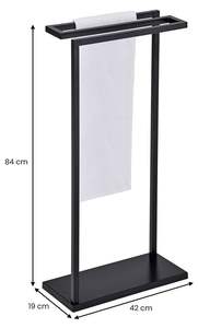 Toallero Metálico Simple de Pie para Baño, Estante para Secar Toallas en Lavandería, Organización Eficiente - Product Image 4