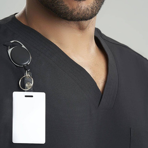 Mens Scrub <b>Tops</b> Custom Printed Clinical Nursing Uniform Shirts OEM Pakistan Manufacturing Export Worldwide - Product Image 3