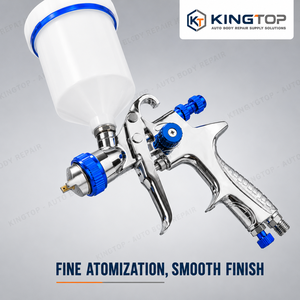 Kit de Pistola de Pulverización por Gravedad HVLP H887 con Boquillas de 1.3/1.4/2.0mm, 600ml, de Aluminio, para Pintura Automotriz y Repintado de Carrocerías - Product Image 5