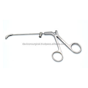 Fórceps de agarre Heuwieser Antrum con mordazas fijas curvas extra largas curvadas hacia abajo mordazas móviles de 140 grados hacia atrás - Product Image 6