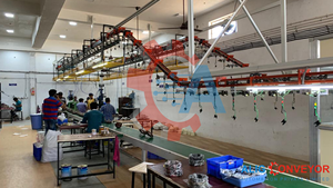 Fabricante de transportadores aéreos para pruebas de ventiladores, fabricante de todo tipo de transportadores - Product Image 2