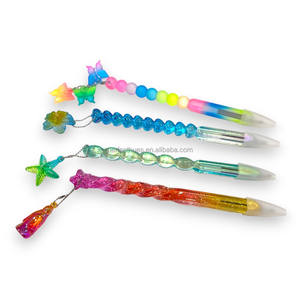 Vente en gros de stylos mignons-Starfish Hang Charm Kids Fancy Pens - Product Image 5