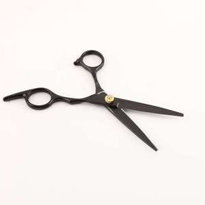 Ensemble de ciseaux de barbier professionnels OEM de haute qualité en acier inoxydable avec lames aiguisées de sécurité, lames de 6 pouces, kit de coupe de cheveux noir ANAAIF - Product Image 5