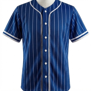 Camiseta de Béisbol Personalizada y Transpirable, Camiseta Deportiva con Logotipo Frontal, Cuello en V, 100% Poliéster, Ropa Deportiva Informal 2026 - Product Image 5