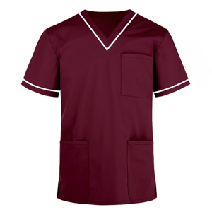 Uniformes Médicos Brink para Hombre, Uniformes Médicos Elásticos de Manga Corta, Calidad Premium - Product Image 4