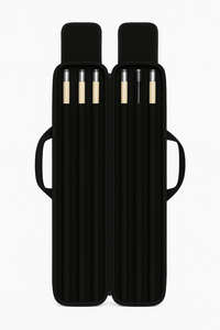 Custom Durable Water Resistant Pool Cue Case 4x5 Snooker Bag With Adjustable Shoulder Straps Multiple Accessory Multi Cue Bag - Product Image 4