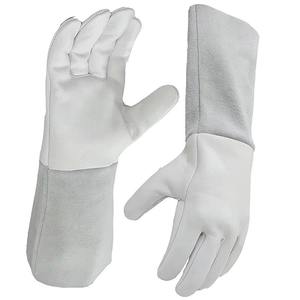 Guantes de Soldadura Tig de Piel de Cabra de Primera Calidad, Recubrimiento de Látex, Alta Destreza, Forro Suave, Personalizados, Anti-Impacto, Alta Visibilidad, Venta al Por Mayor - Product Image 1