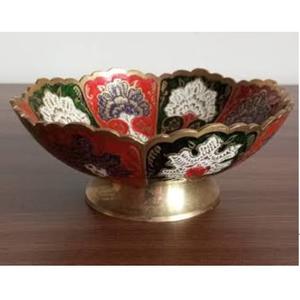 Corbeille à fruits luxueuse en métal plaqué argent pour centre de table, conteneur pour la cuisine et la restauration - Product Image 4