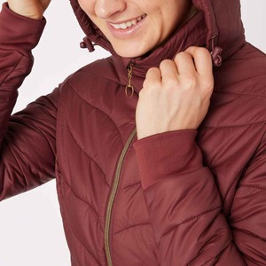 Women Trendy Belted Puffer Jacket Winter Waist Slimming <b>Coat</b> Wholesale Women Contrast <b>Stitching</b> Puffer Jacket Winter Outerwear - Product Image 2