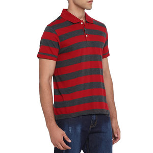 Chemises polo pour hommes, style streetwear, logo personnalisé en gros, 100% coton bio, haute qualité, nouveau modèle élégant. - Product Image 4