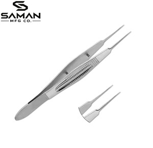Pinzas de Sutura Premium de Acero Inoxidable, Juego de Instrumentos Quirúrgicos Reutilizables, Punta Fina, Manipulación Precisa de Tejidos, Pinzas Médicas - Product Image 1