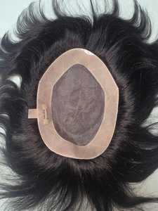 Peluca india de alta calidad de Taz Hair para hombres Deep Wave Kinky Curl Style Soft Mono Base Toupee System Directo de Bangladesh - Product Image 3