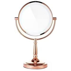 Espejo de Maquillaje Compacto de Metal con Soporte para Mesa de Tocador, Espejo Cosmético para Baño - Product Image 3