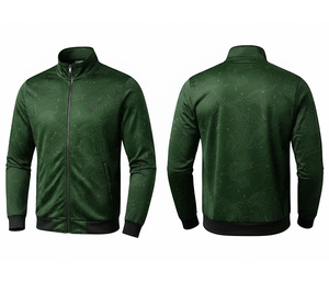 Veste à fermeture éclair intégrale en sublimation, design streetwear personnalisé, chaude, respirante, séchage rapide |   Tailles Hommes Femmes Jeunes |   Veste d'entraînement - Product Image 3