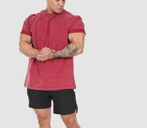 เสื้อยืดพิมพ์โลโก้ตามสั่งแบบใหม่ล่าสุด ยูนิเซ็กซ์ ผ้าฝ้าย 65% โพลีเอสเตอร์ 35% คุณภาพสูง เสื้อยืดสำหรับธุรกิจ - Product Image 4